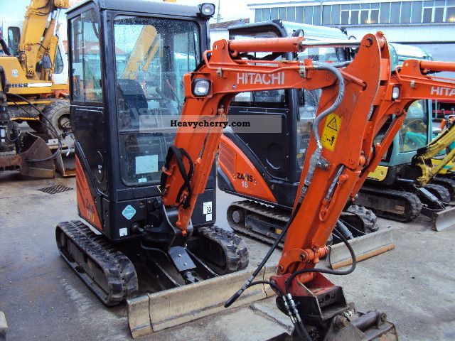 2011 Hitachi  ZX17-U Construction machine Mini/Kompact-digger photo