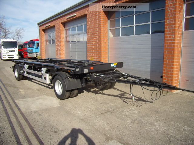 2011 HKM  Meiller K 18 ZL Combi 5.0 Cont .- Anh weanlings Trailer Roll-off trailer photo