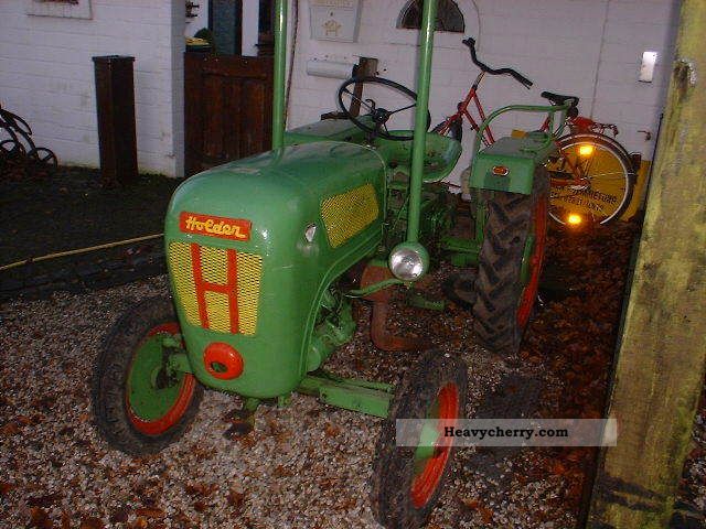 1961 Holder  B12B Agricultural vehicle Tractor photo