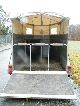 1991 Homar  3-horse trailer aluminum top condition m. Tack room Trailer Cattle truck photo 4