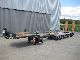HRD  4-axle semi-trailer with ramps and wheel recesses 2011 Low loader photo