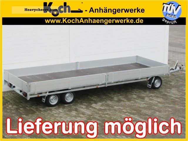 2012 Hulco  Turntable ROTA 3560 203x611cm 3.5 t Trailer Stake body photo