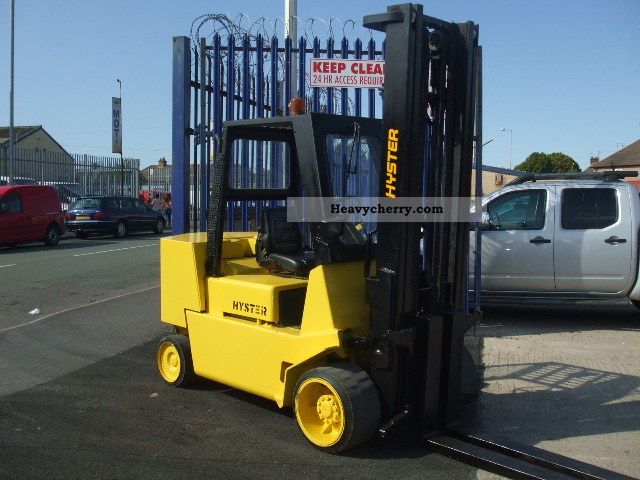 1995 Hyster  S5.50XL Forklift truck Front-mounted forklift truck photo