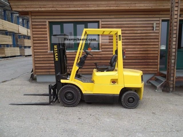 1997 Hyster  H2.50XM (triplex + page slide) Forklift truck Front-mounted forklift truck photo