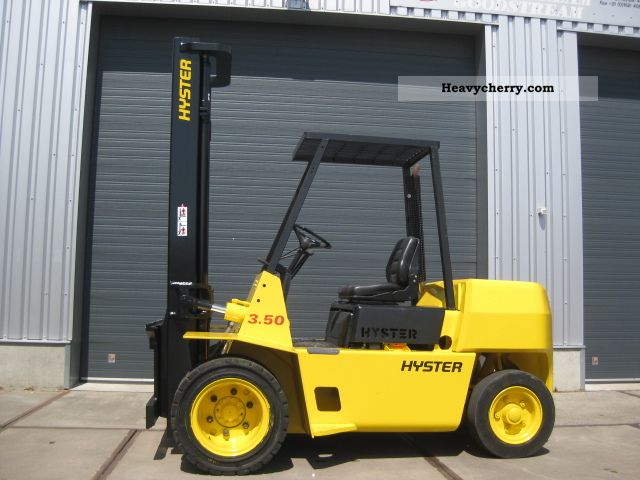 1986 Hyster  H3.50XL Forklift truck Front-mounted forklift truck photo
