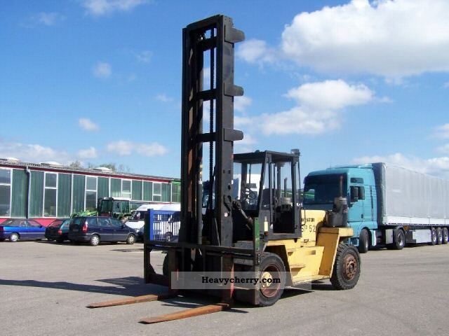 1989 Hyster  H10.00XL Forklift truck Front-mounted forklift truck photo