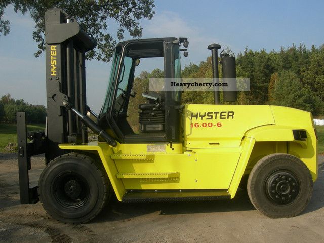 2008 Hyster  16.00XM H-6 Forklift truck Front-mounted forklift truck photo