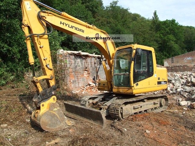 Hyundai 110D-7 2005 Mini/Kompact-digger Construction Equipment Photo ...