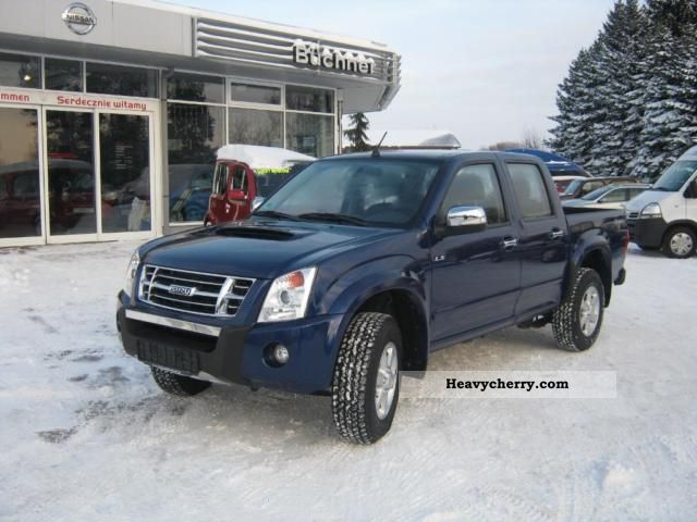 2009 Isuzu  D-Max 4x4 Double Cab Autm. Custom Van or truck up to 7.5t Stake body photo