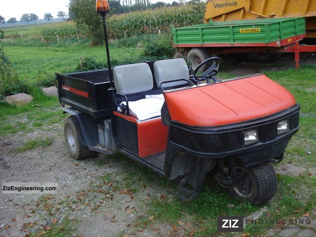 2003 Jacobsen  Cushman 3 wheel tipper Agricultural vehicle Loader wagon photo