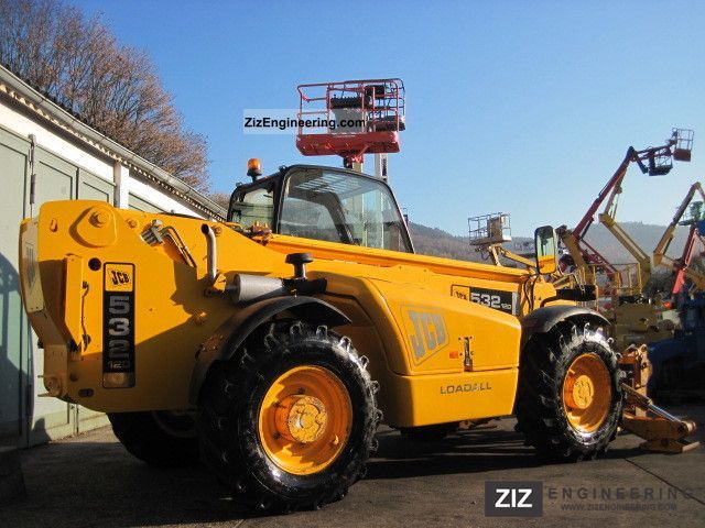 1999 JCB  532-120 4x4x4 12m / 3.2t. Auxiliary hydraulics Forklift truck Rough-terrain forklift truck photo