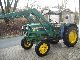 John Deere  310 with Stoll loader 1965 Tractor photo