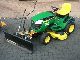 John Deere  X165 lawn tractor snow removal, snow plow 2011 Tractor photo