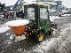 1988 John Deere  Snow plow + salt spreaders Agricultural vehicle Farmyard tractor photo 2