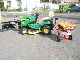John Deere  X300R lawn tractor snow removal, snow plow 2011 Tractor photo