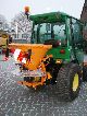 2011 John Deere  2520 Winter Municipal Snow plow spreader Agricultural vehicle Tractor photo 2