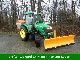 2011 John Deere  4320 m. Snow plow and salt spreader Agricultural vehicle Tractor photo 1