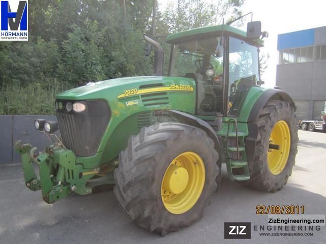 John Deere 7920 2005 Agricultural Tractor Photo And Specs