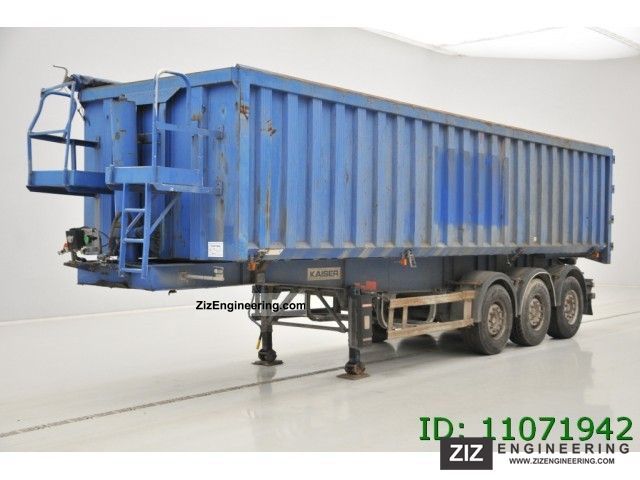 2000 Kaiser  3 ASSER Semi-trailer Tipper photo