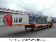 2012 Kassbohrer  Kässbohrer JS / PLATFORM / BDF 20/40 foot STEERING AXLE !!!!!! Semi-trailer Low loader photo 3