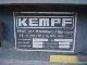 2003 Kempf  SKM 35 / 3 steel lift axle dump * * * waterproof 46m ³ Semi-trailer Tipper photo 6