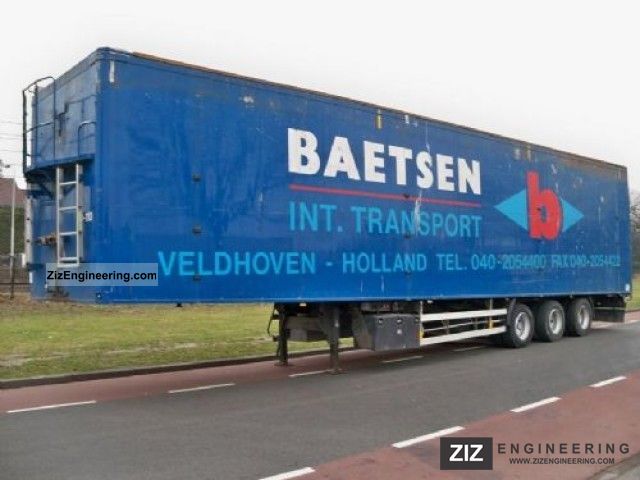 2001 Knapen  K100 Semi-trailer Walking floor photo