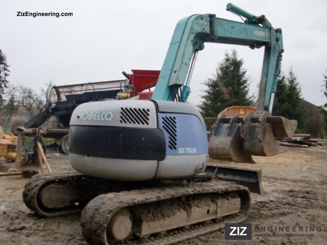2000 Kobelco  75 U Construction machine Mini/Kompact-digger photo
