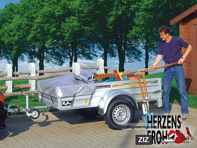 2009 Koch  125x200cm 750kg type U3 Trailer Trailer photo