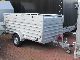 2006 Koch  150x300cm 1,3 t with increasing lift lid Trailer Low loader photo 1