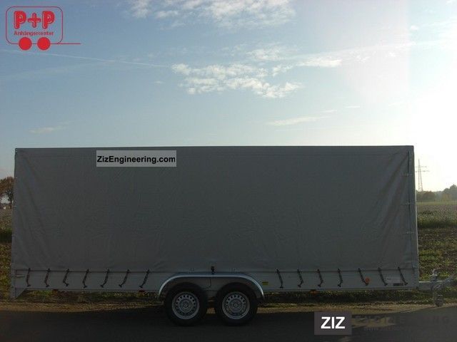 2011 Koch  200cm 200.600.26 with tarpaulin RAUMWUNDER! Trailer Stake body and tarpaulin photo