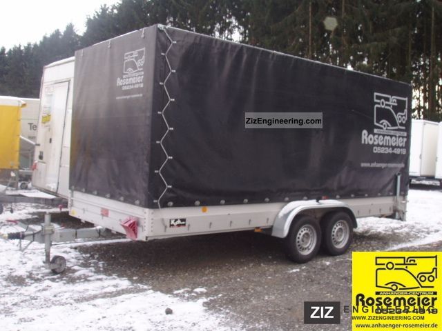 2009 Koch  11:26 bed trailer with tarpaulin Trailer Trailer photo