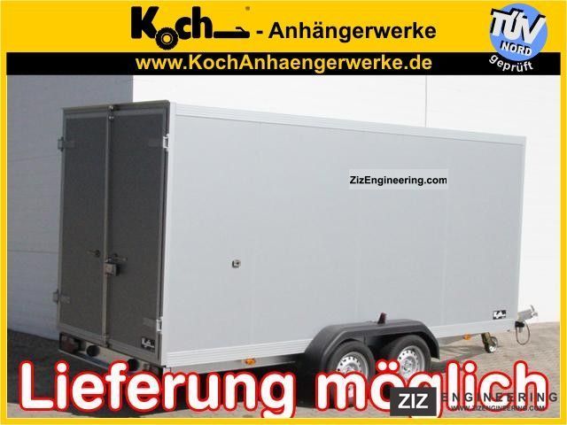 2012 Koch  Case 175x426cm Height: 190cm 2.6 t Trailer Box photo