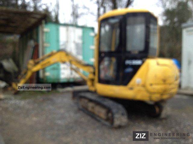 2000 Komatsu  PC 35 R with Doppelhydr. Hammer and rotary servo Construction machine Mini/Kompact-digger photo