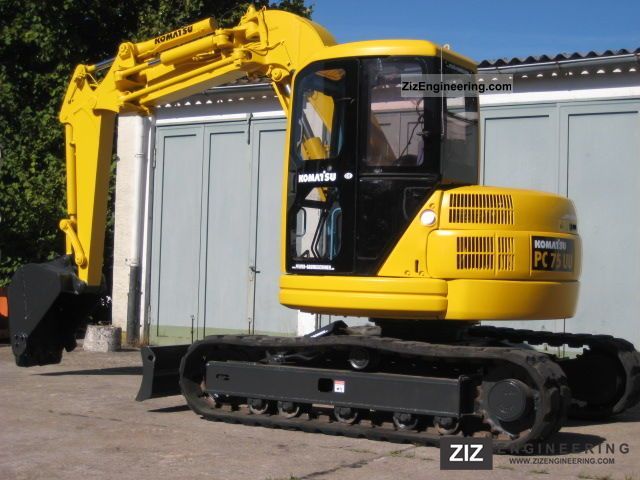 2011 Komatsu  PC 75 UU-2 - ** AIR CONDITIONING ** Construction machine Mini/Kompact-digger photo