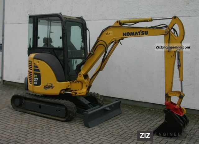 2007 Komatsu  PC27MR-2 Construction machine Mini/Kompact-digger photo