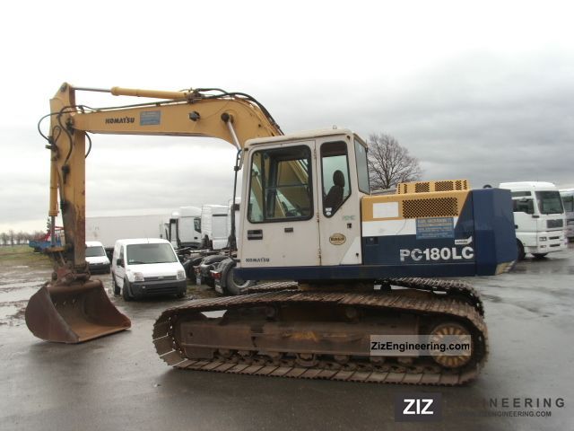 1993 Komatsu  PC 180 LC 5K top condition Construction machine Caterpillar digger photo
