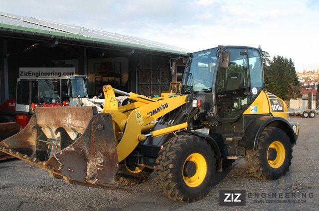 2008 Komatsu  WA 100 Construction machine Wheeled loader photo