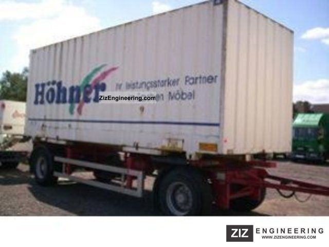1995 Kotschenreuther  Cargo Box WKSTC-7150 Semi-trailer Other semi-trailers photo