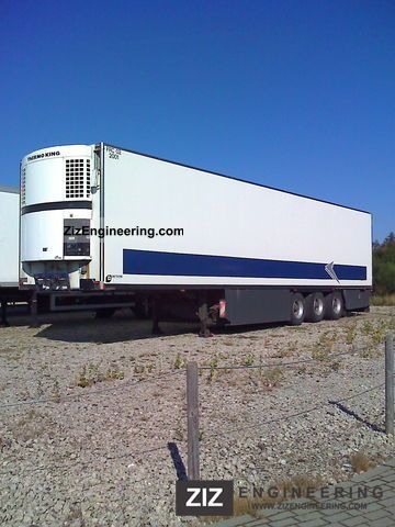 1996 Kotschenreuther  Unitrans refrigerated trailer with LBW Semi-trailer Refrigerator body photo