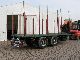 2007 Kotschenreuther  THT 21 tandem flatbed 12 Exte conclusions Trailer Timber carrier photo 1