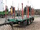 2007 Kotschenreuther  THT 21 tandem flatbed 12 Exte conclusions Trailer Timber carrier photo 2