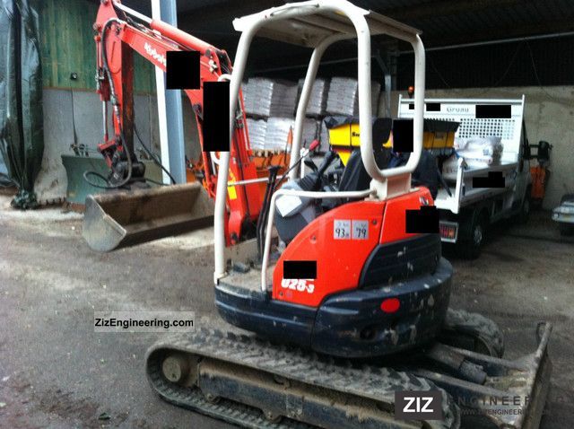 2004 Kubota  U25-3 Construction machine Mini/Kompact-digger photo