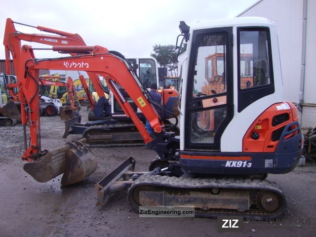 2003 Kubota  KX91-3 Construction machine Mini/Kompact-digger photo