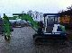 1995 Kubota  KH 191! 6to excavator steel chains! Drive new! Construction machine Mini/Kompact-digger photo 2