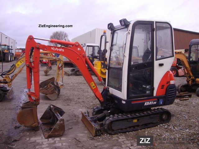 2006 Kubota  kx41-3v Construction machine Mini/Kompact-digger photo