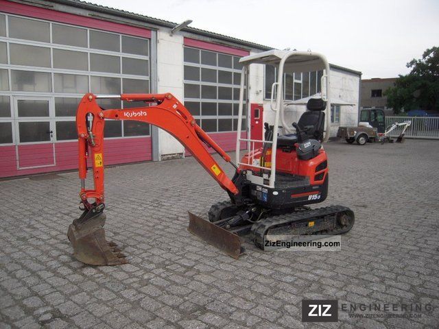 2008 Kubota  U15 Construction machine Mini/Kompact-digger photo