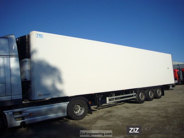 2008 Lamberet  CARRIER - VECTOR 1850 diesel + electric Semi-trailer Deep-freeze transporter photo