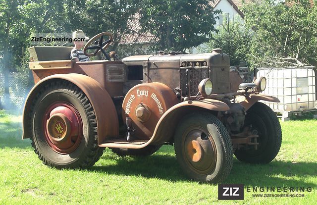 1940 Lanz  Eilbulldog Agricultural vehicle Tractor photo
