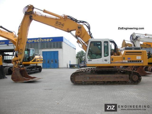 2000 Liebherr  R 934 HDSL Construction machine Caterpillar digger photo