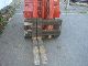 1975 Linde  T H 25 LPG telescopic mast Forklift truck Front-mounted forklift truck photo 4